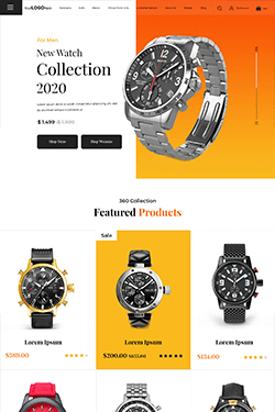 Hosting Company Layout Preview